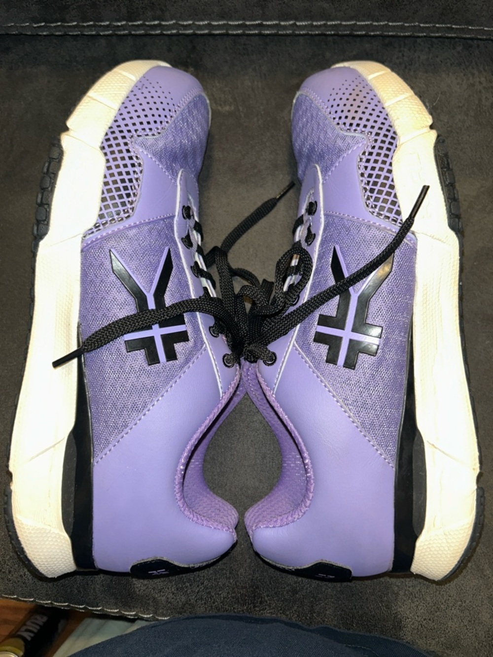 Kuru Quantum 2 Lavender Black Athletic Comfort Ergonomic Sneakers Women’s 10 - Picture 9 of 16